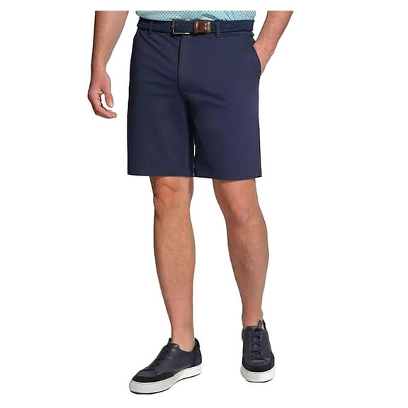 Greg Norman Men's Golf Performance Shorts in Navy Size 40