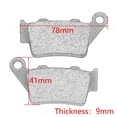 thumbnail image 4 of Motorcycle Front Rear Brake Pads For YAMAHA XT660Z Tenere 2008-2016 XT660ZA Tenere (ABS) 2011-2016 TT600RE TT600R 5CH1 5CH2 5CH3, 4 of 4