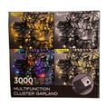 thumbnail image 6 of Kurt Adler 3000-Light 98-Foot Cluster Garland with Warm White LED Lights, 6 of 6