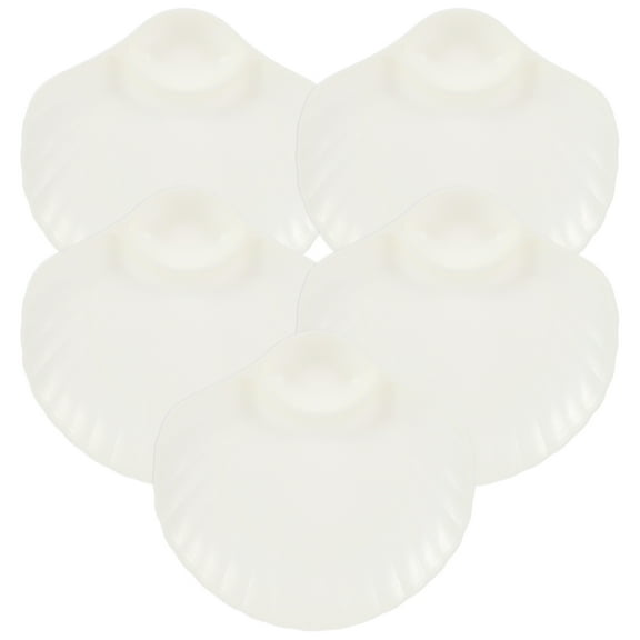 MERRYHAPY Sushi Serving Plates Set of 5 Reusable PP Serving Tray for Household Everyday Use