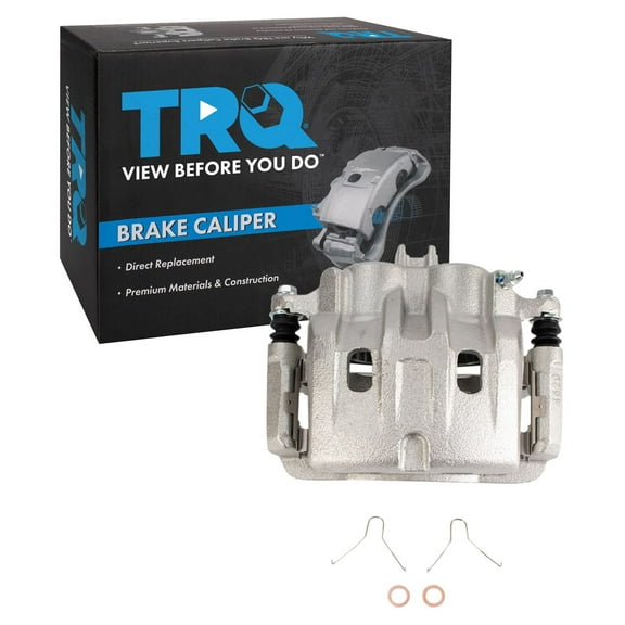 TRQ Front Left Brake Caliper w/Bracket Drivers Side Compatible with 2003-2006 Acura MDX
