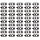 thumbnail image 2 of 50PCS for 2-3mm Wire Rope Clip Clamp Cable Fastener Adjustable Screw, 2 of 5