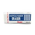 thumbnail image 2 of Pentel Hi-Polymer Block Eraser, Large, White 6 pack (ZEH10BP3P2), 2 of 5