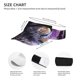 thumbnail image 3 of Fotbe Purple Moon Cat Visera Deportiva con Diseño, Gorra Abierta Ajustable de Algodón para Mujer y Hombre, 3 of 7
