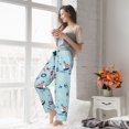 thumbnail image 5 of Rateoe Sailboats Anchors Pattern Women’s Ultra-Soft Comfy Pajama Lounge Pants Sleepwear,Comfortable Lounge Wear,lightweight Pajamas, Casual Home Wear-XX-Large, 5 of 6