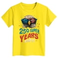 thumbnail image 5 of CAICJ98 Vintage 250 Years American 1776-2026 250th Birthday USA Boys Girls T Shirts (Yellow,5-6 Years), 5 of 5