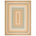 thumbnail image 2 of SAFAVIEH Braided Marco Stripe Bordered Area Rug, Tan/Multi, 9' x 12', 2 of 13