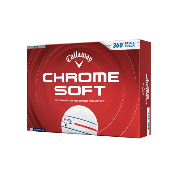 Callaway Golf Chrome Soft 26 360 - Triple Track 12 ball pk
