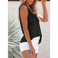 thumbnail image 3 of HOTAPEI Tank Tops for Women Casual V Neck Knit Tank Top Summer Sleeveless Tops, 3 of 5