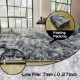 thumbnail image 4 of Boho Rug Rugs For Bedroom Area Rugs For Under Table, 5x7ft Rug Boho Soft Bedroom Rug, Washable Stain Resistant Area Rug For Living Room Entryway Home Decor Black And White Father'S Day, 4 of 11