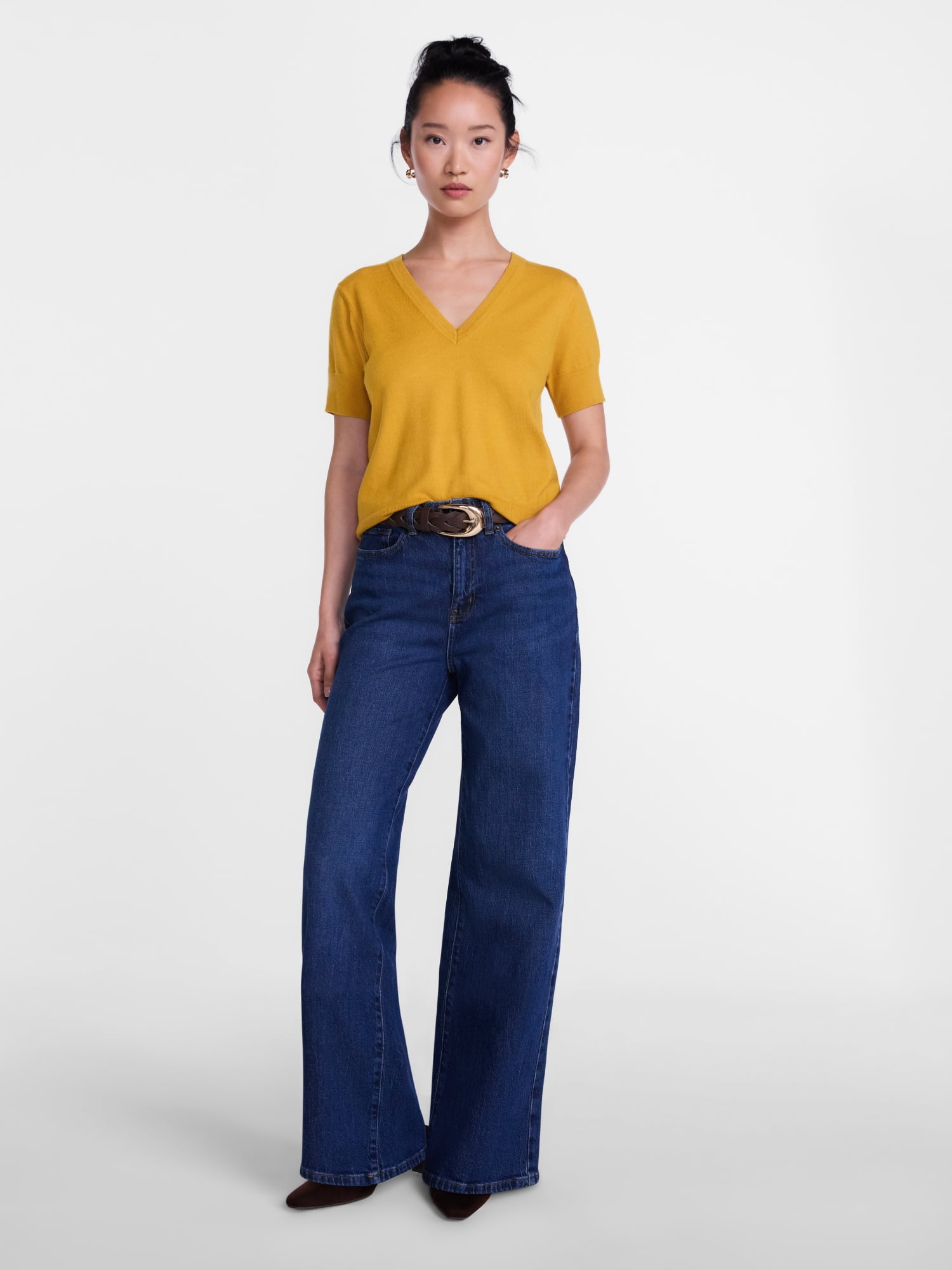 Scenario Women's Wide Leg Jeans, Sizes 0-20