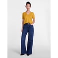 thumbnail image 2 of Scenario Women's Wide Leg Jeans, Sizes 0-20, 2 of 6