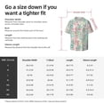 thumbnail image 5 of Sikiie Watercolor Tiger Men's Wrinkle Free Untucked Cuban Shirt Business Casual Button Down Shirts Short Sleeve ShirtSmall, 5 of 5