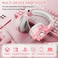 thumbnail image 5 of Gaming Headset for PC, Ps4, Ps5, Xbox Headset with 7.1 Surround Sound, Gaming Headphones with Noise Cancelling Mic RGB Light Over Ear Headphones for Xbox Series X/S, Switch, 5 of 7