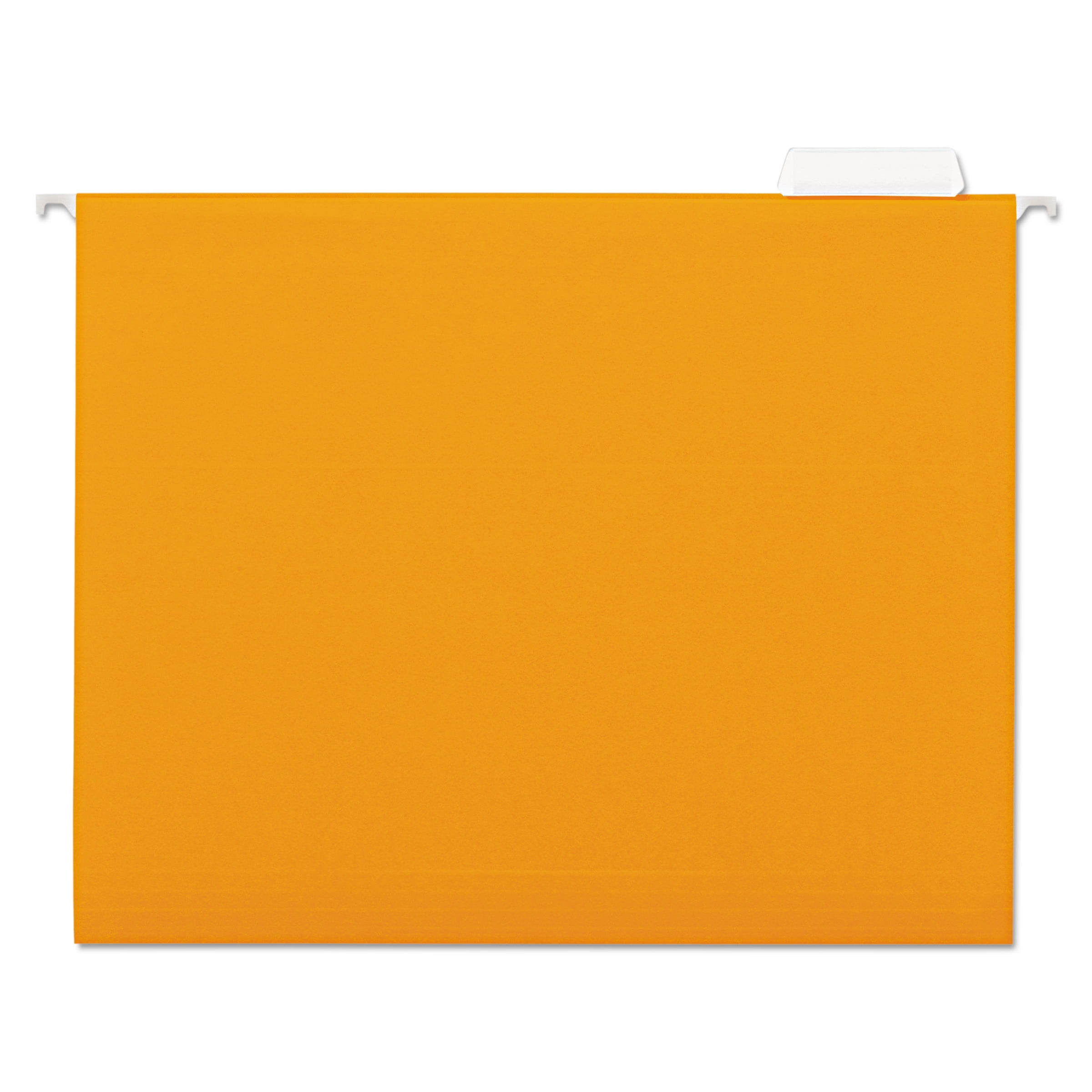 Universal Deluxe Bright Color Hanging File Folders, Letter Size, 1/5