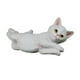 thumbnail image 5 of Decoración de interiores de estatuas de jardín de escultura de estatuilla de gato moderno para regalo, 5 of 9