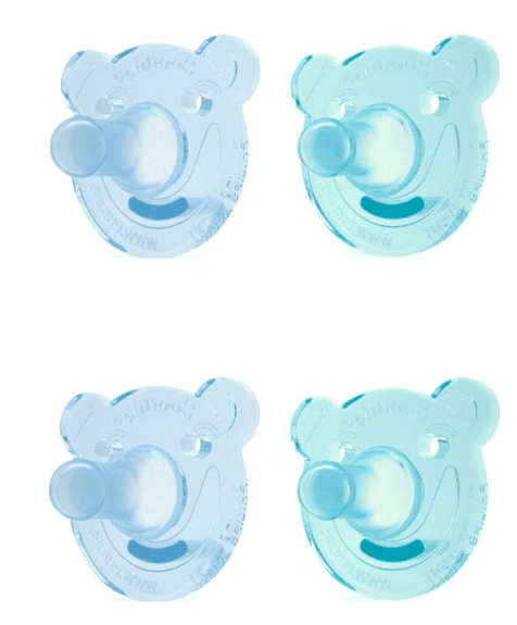 Philips Avent Ultra Soft BPA Free FlexiFit Pacifier 2 Pk 2 Ct Blue//Teal 6-18m
