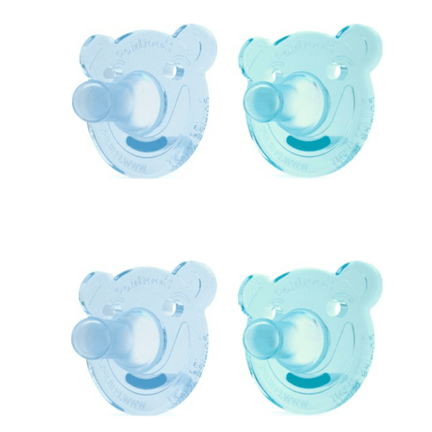 (2 Pack) Philips Avent Soothie Pacifier, 03 Months, BearShaped 2