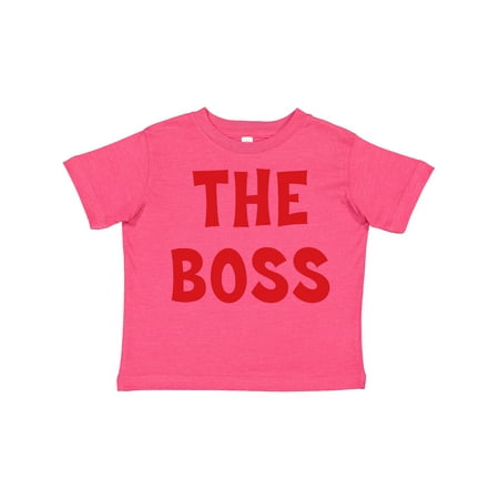 

Inktastic The Boss Gift Toddler Boy or Toddler Girl T-Shirt