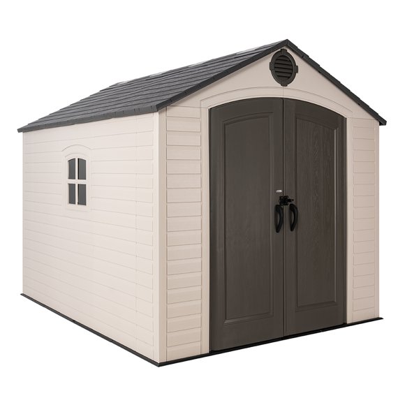 Lifetime 8 Ft. x 10 Ft. Outdoor Storage Shed