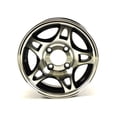 thumbnail image 2 of 12X4 4-Lug on 4" Aluminum S5 Trailer Wheel - Black - S524440B, 2 of 2
