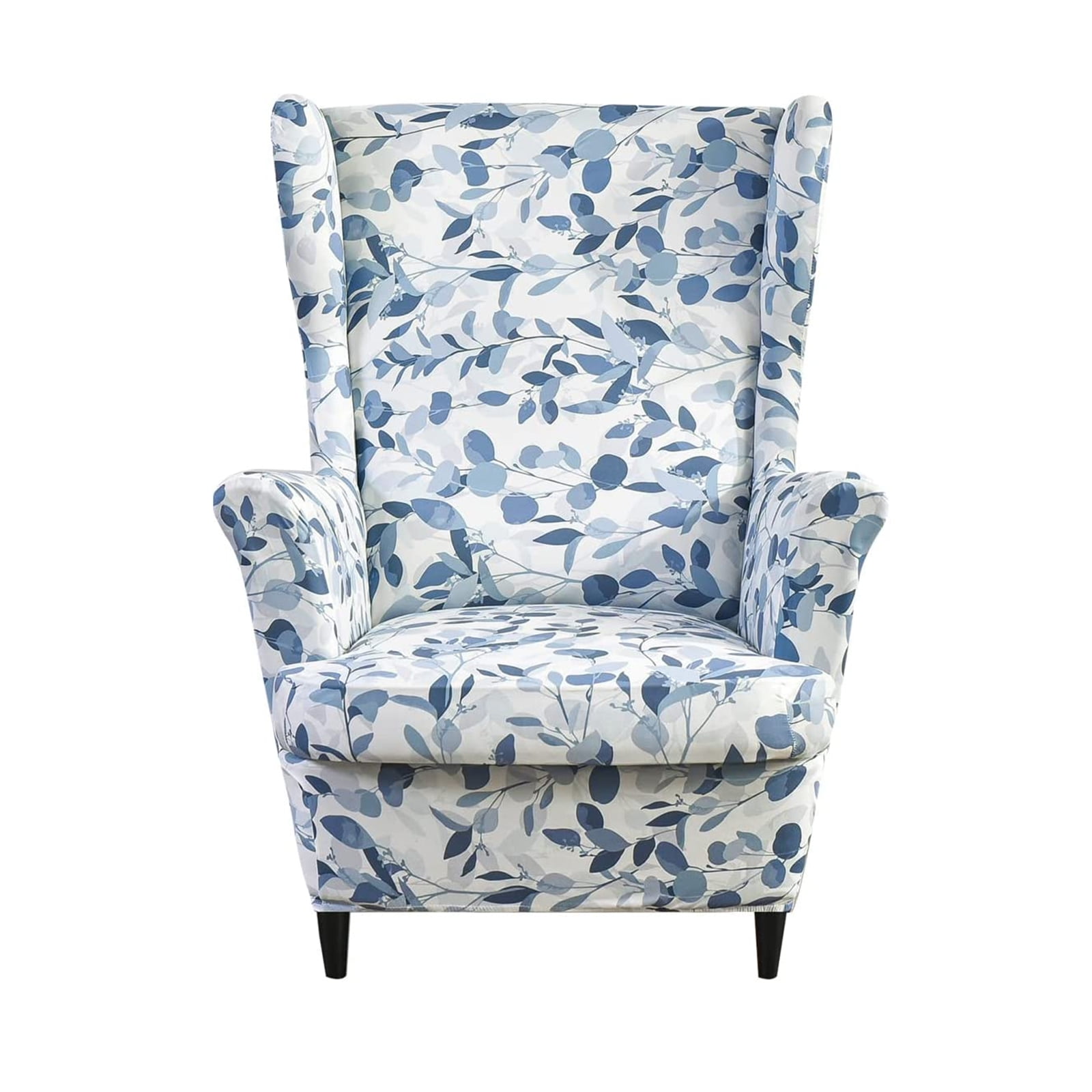EcoAncheng Wing Chair Slipcovers, 2 Pieces Stretch Wingback Chair