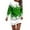 Green, variant on Fiaer Christmas Themed Dresses for Women Casual Long Sleeve Party Tunic Dress Snowflake Graphic Winter Holiday Party Pullover Dress Green XXL