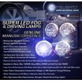 thumbnail image 2 of For 2012 2013 2014 Mazda5 Mazda 5 LED Foglamps Foglights Driving Fog Lamps Lights Kit, 2 of 4