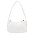 thumbnail image 4 of Bolsa de mano de piel sintética de cocodrilo retro, de hombro informal para mujer (blanco) Ehuebsd  Para Estrenar, 4 of 8