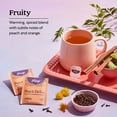 thumbnail image 3 of (2 pack) Yogi Tea Peach DeTox, Caffeine-Free Organic Herbal Tea Bags, 16 Count, 3 of 9