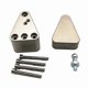 thumbnail image 1 of Ratchet Hook Rope Plastic Pulley 1/8 Lighting Fixture Lanyard Ratchet Plant Light Sling Adjustable Rope Ratchet 4 Pieces, 1 of 5