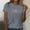Gray, variant on QUNYINEY Casual Womens Shirts Breast Cancer Awareness Summer Short Sleeve Tops Loose Pullover Crew Neck Graphic Tees