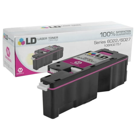 Phaser 6300 Magenta Toner Compatible Xerox Phaser 6022/WorkCentre 6027 106R02757 Magenta Toner (1,000 Pages) ()