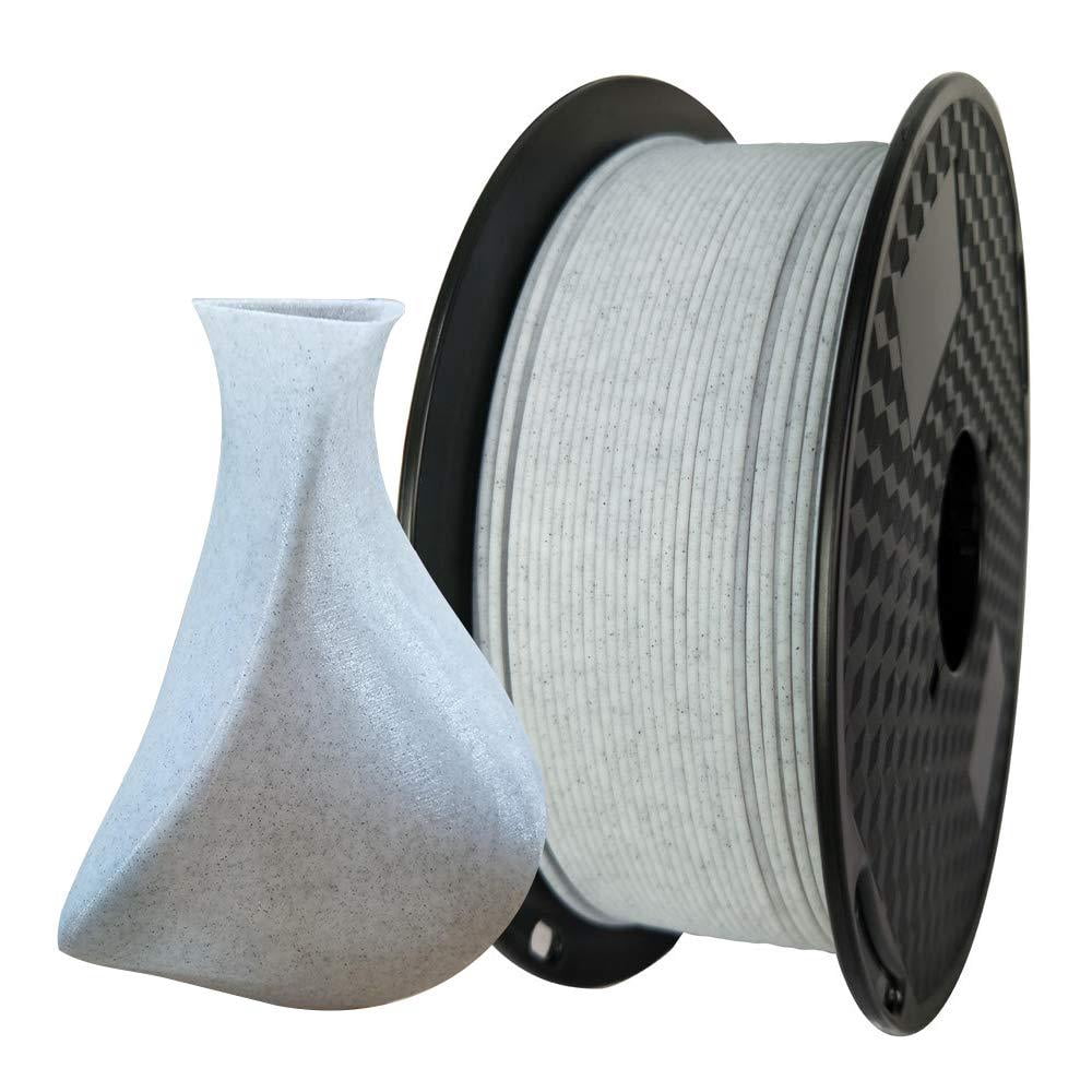Marble Pattern Filament 1.75mm 3D Printer Filament Stone Like Material 1kg 3d Printing Temperature 240-260 Degrees