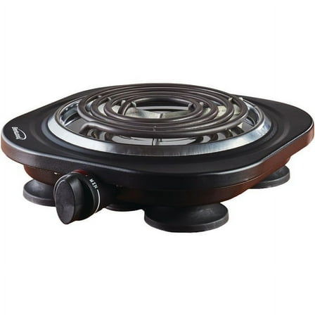 Brentwood Appliances Brentwood Appliances 1,000-watt Single Electric Burner (black)