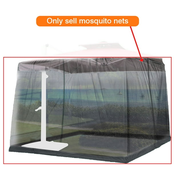 Outdoor Mosquito Net Patio Umbrella, Outdoor Mosquito Netting