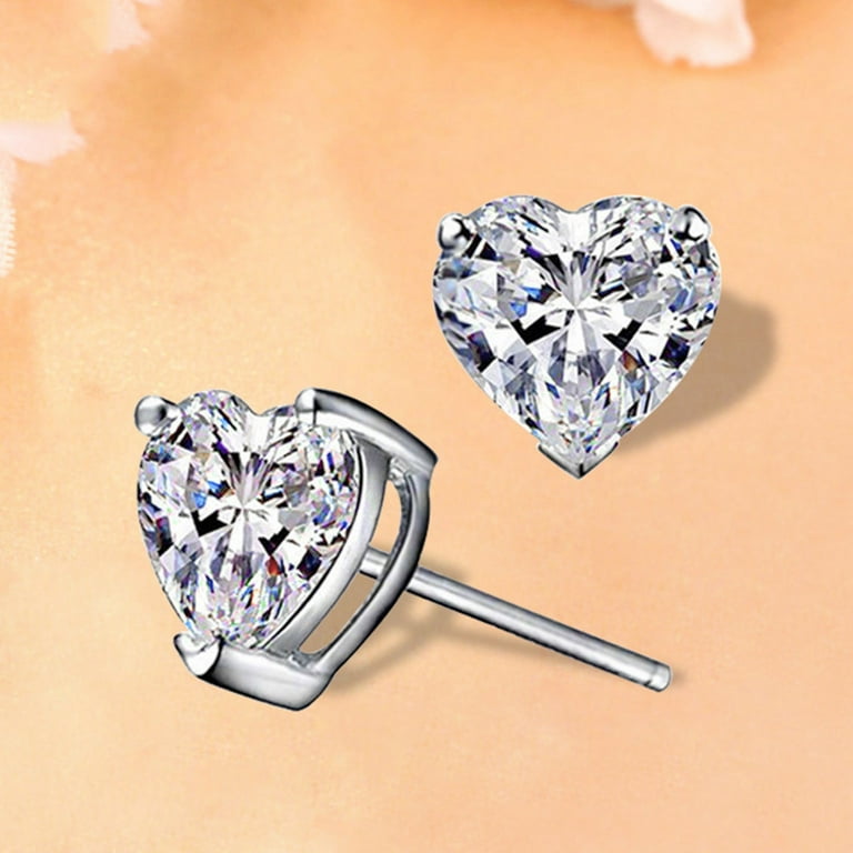 Diamond earrings on store sale walmart