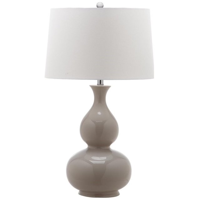 Safavieh Lampe de Table Benson en Gris