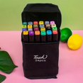thumbnail image 1 of Pack de 24 rotuladores con estuche, de doble cara, multicolor., 1 of 3