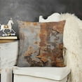 thumbnail image 2 of YINGXI Burn Blue Rust Throw Pillow Covers Pillowcase for Bedroom Aesthetic Cushion Cover Home Decor Dormitory College Living Room Bed Sofa Couch 18x18in, 2 of 5