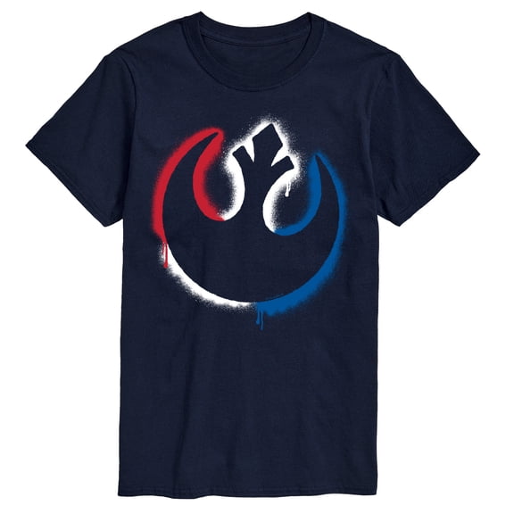 Star Wars - Spraypaint Americana Rebel Alliance - Men's Short Sleeve Graphic T-Shirt
