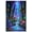 Unframe-style, variant on Magical Forest Canvas Wall Art Glowing Mushrooms Mystical River Waterfall Vibrant Purple Blue Green Fantasy Nature Canvas Prints Artwork Pictures for Living Room Bedroom Home Decor--