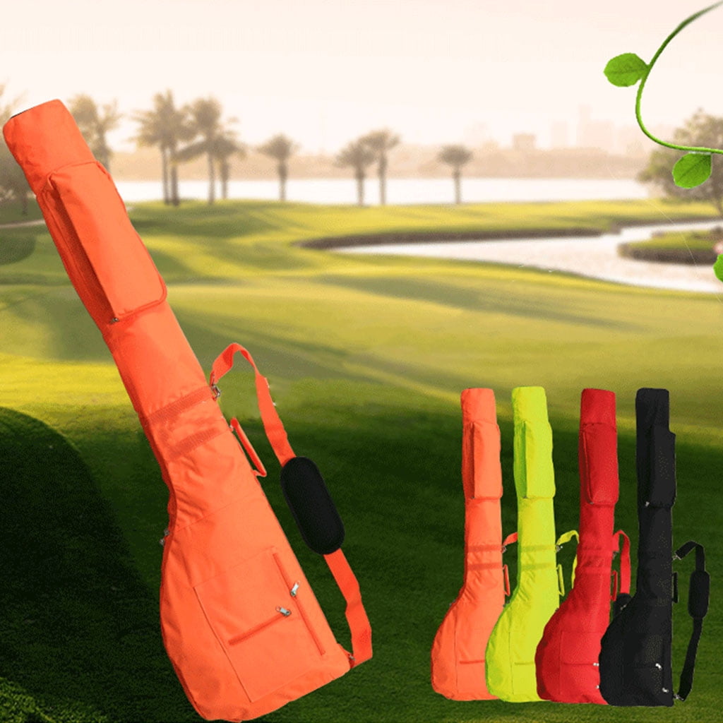 WINDLAND Foldable Golf Club Bag Portable Practice Golf Bag Travel Case Golf Accessories