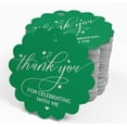 thumbnail image 4 of Inkdotpot Real Silver Foil Thank You For Celebrating With Me Birthday Tags Favor Hang Paper Tags 100 Piece, 4 of 6