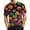 #06 Green, variant on Halloween Costume Tops for Men Vintage Skeleton 3d Printed Short Sleeve Crew Neck Blouse Classic Fit Costume Stretchy Casual Daily Tops,S,Green
