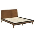 thumbnail image 3 of Modway Dylan Queen Platform Bed in Walnut, 3 of 9