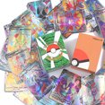 thumbnail image 2 of Tarjeta De Energía De PikachuJuego de bolsillo de 100 Uds., colección poco común, el mejor regalo para coleccionista, juguete para regalo para niños, 2 of 8