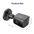 thumbnail image 2 of SANNCE HD 1080P CCTV Security Cameras 2pcs 2.0MP Outdoor Home Video Surveillance Wired Camera CCTV System Black, 2 of 10