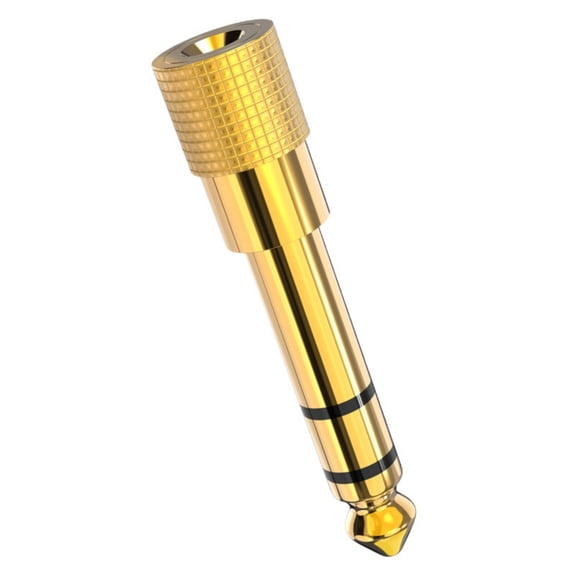 6.5mm to 3.5mm Headphone Adapter 3.5mm to 6.5mm Sound Converter Enhances Sound Quality for Mixing Consoles