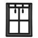 thumbnail image 3 of Puerta batiente para perros y gatos, puerta para mascotas, puerta para gatos, puerta para mascotas con cierre automático para mosquitera, marco de puerta, 3 of 5
